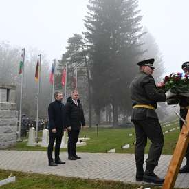 Na vojenskom cintoríne si pripomenuli ukončenie prvej svetovej vojny