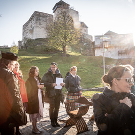 Trenčiansky hrad láka nielen turistov, ale aj seriálových tvorcov