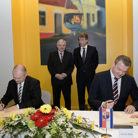 Podpis Dohody o spolupráci medzi TSK a JMK