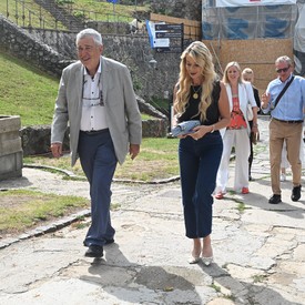 Ronald Weiser sa po rokoch opäť vrátil na Trenčiansky hrad