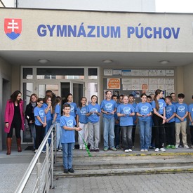 Gymnázium Púchov je plne bezbariérové