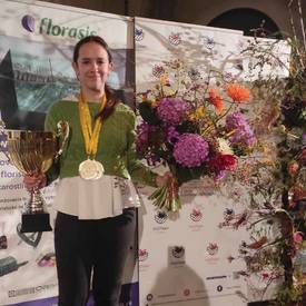 Máme novú majsterku Slovenska vo floristike