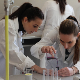 Na Gymnáziu v Púchove sa vyučuje v 3 zrekonštruovaných prírodovedných laboratóriách
