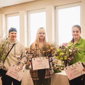 Nádejné floristky z celého Slovenska súťažili v Pruskom