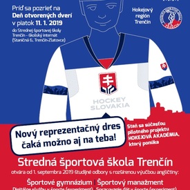 Stredná športová škola Trenčín otvorí svoje dvere po prvýkrát aj pre mladých talentovaných hokejistov