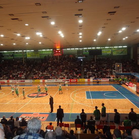 Trenčiansky župan na hornonitrianskom basketbalovom derby BC Prievidza vs. MBK Handlová