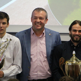 Trenčiansky župan poďakoval zlatému tímu juniorov i dorastu trenčianskej hokejovej Dukly za vynikajúce výsledky