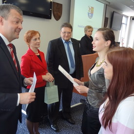 Úspešných SOČ-károv po prvýkrát ocenil predseda TSK