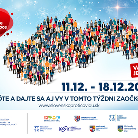 Darujme si Vianoce, zajtra odštartuje celoslovenská kampaň na podporu očkovania