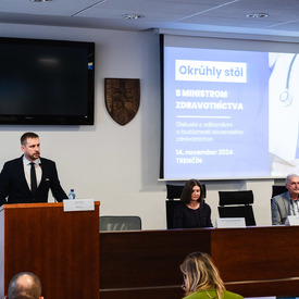Minister sa stretol so zdravotníkmi z Trenčianskeho kraja