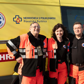 Považskobystrická nemocnica prevádzkuje vlastnú ambulanciu záchrannej zdravotnej služby 