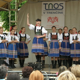 Trenčianske námestie žilo folklórom