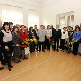 V Galérii M. A. Bazovského v Trenčíne prevzalo ocenenie 21 pedagógov