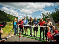 Otvorenie cyklotrasy v rámci projektu Na bicykli po stopách histórie medzi mestami Trenčín a Nemšová