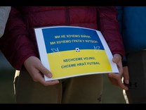 Nechceme vojnu, chceme hrať futbal, odkazujú mladí ukrajinskí futbalisti