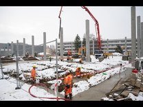 Výstavba hokejovej haly pre talentovanú mládež napreduje