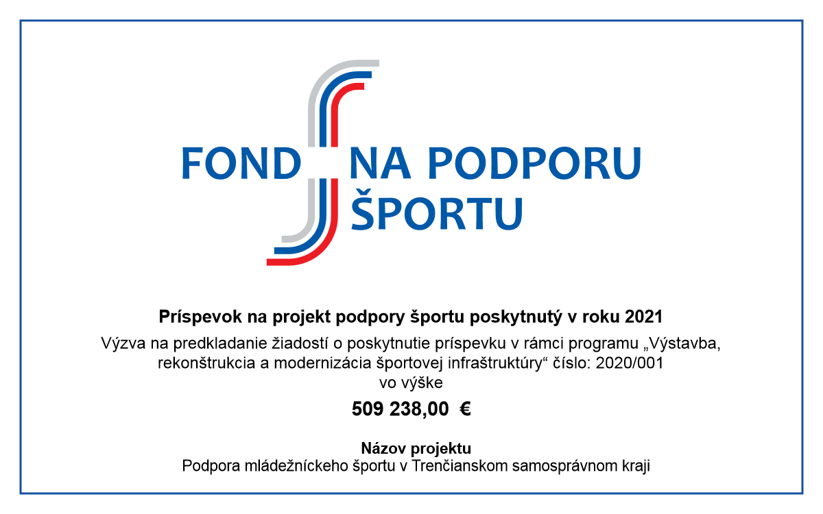 Podpora mládežníckeho športu v Trenčianskom samosprávnom kraji