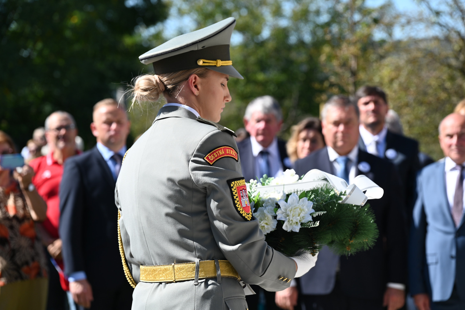 Odhalenie pamätníka J. M. Hurbana
