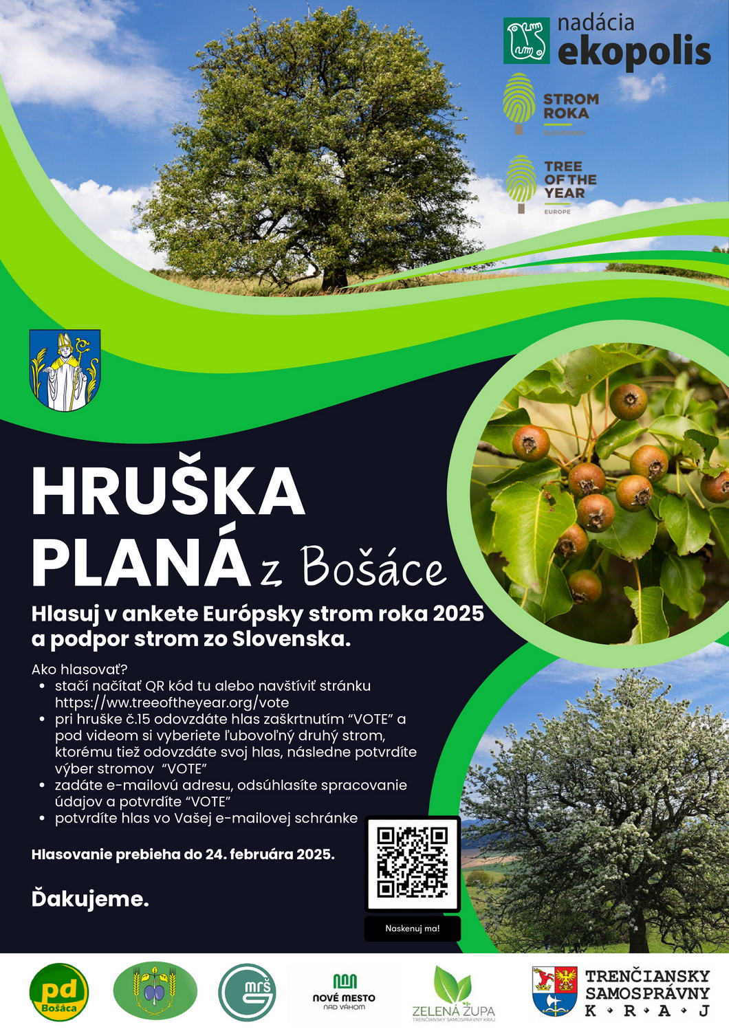 Plagát strom roka 2025